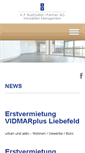 Mobile Screenshot of burkhalter-immo.ch